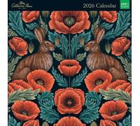 Museums & Galleries Catherine Rowe Calendario 2026 - Calendario de pared con vista mensual Reino Unido - Planificador de pared 2026 y organizador personal para el hogar y la familia