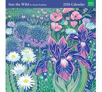 Museums & Galleries Into the Wild by Annie Soudain Calendario 2026 - Calendario de pared con vista mensual Reino Unido - Planificador de pared 2026 y organizador personal para el hogar y la familia