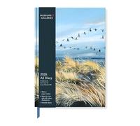 Museums & Galleries Lucy Grossmith - Agenda de escritorio 2026, tamaño A5, vista semanal, costa y país