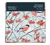 Museums & Galleries Lucy Grossmith - Servilletas de papel de Navidad, diseño artístico de Lucy Grossmith, servilletas desechables para fiestas y cenas, 33 x 33 cm, 20 unidades