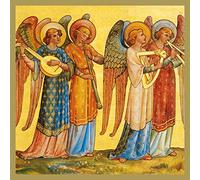 Museums & Galleries (MG-CMHX405) Paquete de 5 tarjetas de Navidad artesanales tradicionales de la colección Masterpieces, 5 tarjetas de diseño