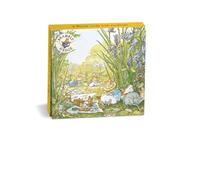 Museums & Galleries Tarjetas de felicitación en blanco con sobres, diseño de zarzas, diseño de campanillas azules, paquete de 6 tarjetas de felicitación en blanco