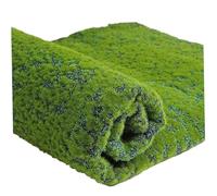 Musgo artificial de 39 x 39 pulgadas, alfombra de musgo falso, cortable, suave, antideslizante, manta de musgo para el hogar, jardín, patio, decoración de bricolaje, musgo falso, musgo falso, pared de