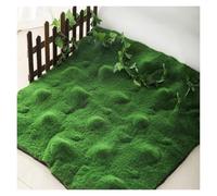 Musgo verde artificial realista, decoración de alfombra al aire libre, accesorio de jardín, decoración de pared, plantas decorativas realistas para el hogar y el jardín, musgo sintético ecológico