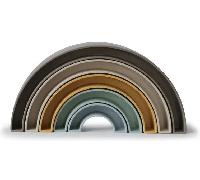 Mushie Arcoíris Apilables Solid Hillside