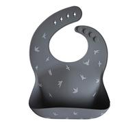 mushie Babero de Silicona para Bebés | Baberos de Alimentación con Bolsillo | Fáciles de Lavar | 4 Tamaños Ajustables | Accesorio Durable para Niños Pequeños y Niñas | Seagull Cadet