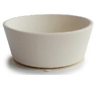 Mushie Bol Con Ventosa Solid Ivory