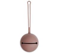 Mushie Cadena Chupetes Cloudy Mauve