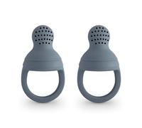 mushie Chupete de silicona para bebé de frutas y alimentos frescos | 6 meses + (Tradewinds)