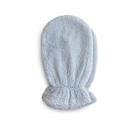 mushie Guantes de Baño Juego de 2 Piezas | Guante de Lavado para niños y Adultos | Unisexo | 100% Algodón | Accesorios de Baño | (Baby Azul)