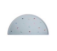 Mushie Mantel Individual de Silicona para Niños | Tapete Resistente a Las Manchas y Apto para Lavavajillas | Diseño Antideslizante | Accesorio Durable para Niños Pequeños y Niñas | Retro Cars