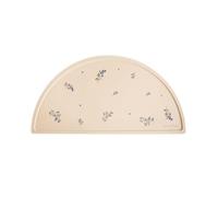 Mushie Mantel Individual de Silicona para Niños | Tapete Resistente a Las Manchas y Apto para Lavavajillas | Diseño Antideslizante | Accesorio Durable para Niños Pequeños y Niñas | Lilac Flowers