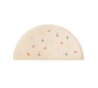 Mushie Mantel Individual de Silicona para Niños | Tapete Resistente a Las Manchas y Apto para Lavavajillas | Diseño Antideslizante | Accesorio Durable para Niños Pequeños y Niñas | Dinosaurs
