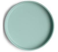 Mushie Plato Ventosa Clásico Solid Cambridge Blue