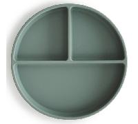 Mushie Plato Ventosa Silicona Cambridge Azul 1ud