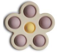 Mushie Pop It Flower S.lilac-daffod-ivory