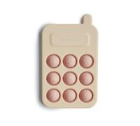 Mushie Pop It Teléfono Blush 1 ud