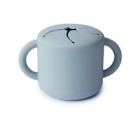 Mushie Taza para Snacks Silicona Powder Blue 12 Meses 1 ud