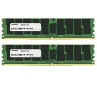 Mushkin Essentials 16GB DDR4 16GB DDR4 2133MHz módulo de - Memoria (16 GB, 2 x 8 GB, DDR4, 2133 MHz, 288-pin DIMM, Negro, Verde)