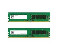 Mushkin Essentials - DRAM de Escritorio DDR4 - Kit de Memoria UDIMM de 32 GB (2 x 16 GB) - 3200 MHz (PC4-25600) CL-22-288 Pines 1,2 V PC RAM - Doble Canal - Bajo Voltaje - (MES4U320NF16GX2)