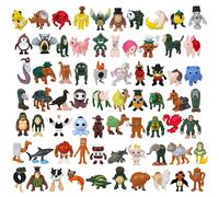 Mushplushies 72 juguetes italianos Brainrot Steal a Brainrot, figura de acción Tralalero Tralala de 1.8 pulgadas, muñeca Tung Tung Tung Sahur, decoraciones de cumpleaños de pudrición cerebral, regalo