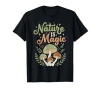 Mushroom Cottagecore Nature Is Magic Forest Diseño estético Camiseta