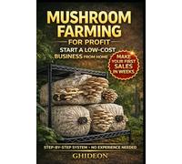 Mushroom Farming for Profit: Start a Low-Cost Business from Home and Make Your First Sales in Weeks - A Step-by-Step System to Grow, Harvest, and Sell Mushrooms (No Experience Needed) (GHIDEON)