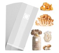 Mushroom Grow Bags, 50 Pack Polypropylene Mushroom Spawn Bag 8X5X20Inc