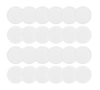 Mushroom Growing Supplies - 24 Pcs Monotub Adhesive Filter Disks, Breathable 65-75mm Cotton Filter Pad Replacements For Fresh Air Exchange | For Fungi Cultivation Enthusiasts & Adults