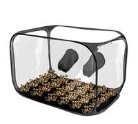 Mushroom Growing Tent - PVC 76x43x44.5cm | Foldable Clear Ventilated Mushroom Grow Container Bag, Urban Apartment Greenhouse For Cultivation | For Indoor Gardening Plant Growth DIY Use