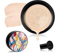 Mushroom Head Air Cushion CC Cream,BB Cream Foundation,Moisturizing Concealer,Mushroom Head Makeup,Makeup Long Lasting Matte (Natural, 10cm)