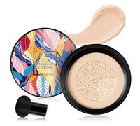 Mushroom Head Air Cushion CC Cream,Beauty Cream,Impermeable E Hidratante Corrector Liquid Foundation,BB Cream,Crea Una Apariencia Impecable y un Tono de Piel Uniforme (Color Natural)