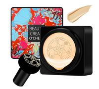 Mushroom Head Air Cushion CC Cream, Crema correctora y hidratante, base de cobertura completa, BB Crea-m de larga duración con esponja de hongos