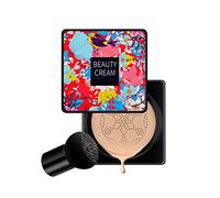 Mushroom Head Air Cushion, Foundation CC Cream Water Feeling Flawless BB Cream Moisturizing Oil Control, Lightweight & Smoothing Corrector (Color)