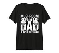 Mushroom Hunter Dad The Idol Recolector de Hongos Cazador de Setas Camiseta Premium