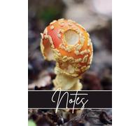 Mushroom in the Forest Composition Notebook, 1 Corinthians 13:8 Nature Journal for Men, Women, Young Adults, Teens, Photography Enthusiasts: 120 Lined Cream Colored Pages, 6"x9", Eco-Friendly