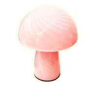 Mushroom Lamp For Room - Adjustable Light Color Glass Night Light, Cute Decorative Design, Soft Ambient Glow, Compact Portable Table | Home Bedroom Living Interior Decoration