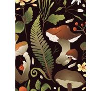 Mushroom Magic Composition Notebook: Aesthetic Journal with Whimsical Forest Fungi Cover | College Ruled | 8.5 x 11 | 120 Pages | For School, Office, Writing & Journaling