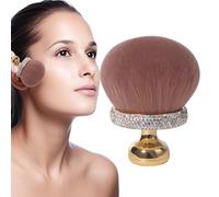Mushroom Makeup Brush, Loose Powder Blush Applicator, 5,5 x 2,17 pulgadas Compact Smooth Concealer Beauty Tool, Travel-Friendly Makeup Accessories for Women, Girls, Mom, Daughter