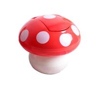 Mushroom Mini Trash Can - Mushroom Design Multi-functional Mini Trash | With Lid Multi-functional Wastepaper Basket Waste Bin For Home Dormitary Work Area