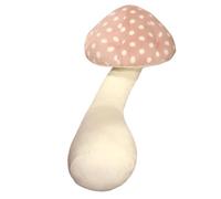 Mushroom Plush Cushion - Super Soft 70cm Stuffed Mushroom Pillow, Comfortable Neck and Head Plush Stuffy | Home Decor Accessory and Cuddly Toy for Kids Adults, Bedroom Living Room, Office Relaxat