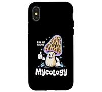 Mushroom Scientist Ask Me About Mycology Carcasa para iPhone X/XS