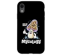 Mushroom Scientist Ask Me About Mycology Carcasa para iPhone XR