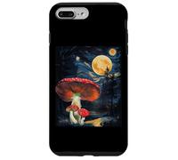 Mushroom Starry Night - Van Gogh Inspired tee Carcasa para iPhone 7 Plus/8 Plus