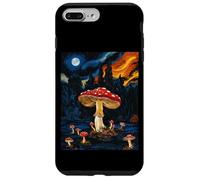 Mushroom Starry Night - Van Gogh Inspired tee Carcasa para iPhone 7 Plus/8 Plus