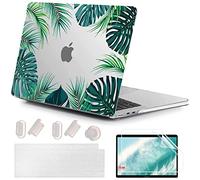 MUSHUI 4 en 1 Funda Compatible para MacBook Air 13.6 Pulgadas M2 A2681 M3 A3113 M4 A3240 2025 2024 2022 con Touch ID, Plástico Carcasa Rígida & Cubierta del Teclado & Protector de Pantalla, X81-7