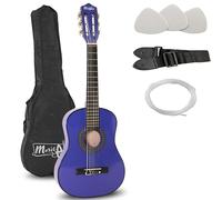 Music Alley MA-52 - Junior guitar | Guitarra española infantil de cuerdas de nylon con funda y clases online para jóvenes principiantes y colegio