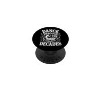 Music and Dance Dance Lover Timeless Music Decades of Dance PopSockets PopGrip Adhesivo