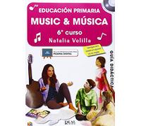 MUSIC AND MUSICA 6 - PROFESOR: MUSIC & MÚSICA VOL.6 (PROFESOR) + 2 CD - 9788438712658