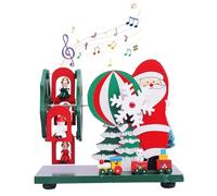 Music Box Navidad, Caja de música de Navidad para niños | Despierta la Vista Print Lit. Es un regalo atractivo para sus hijos, familiares y amigos. Decoración de fiesta de cumpleaños Caja de música |